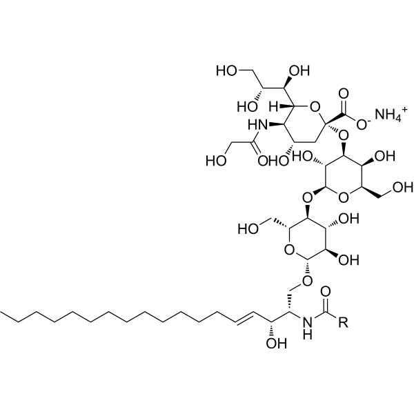 N-Glycolyl-ganglioside GM3 ammonium 69345-49-9